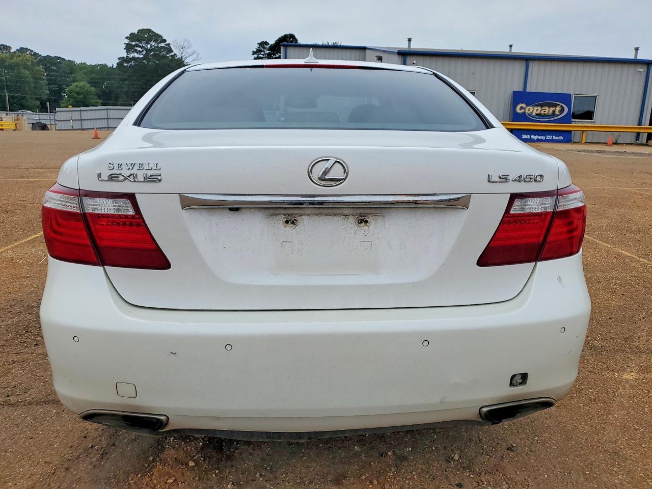 2008 Lexus Ls 460 White vin: JTHBL46F385065991