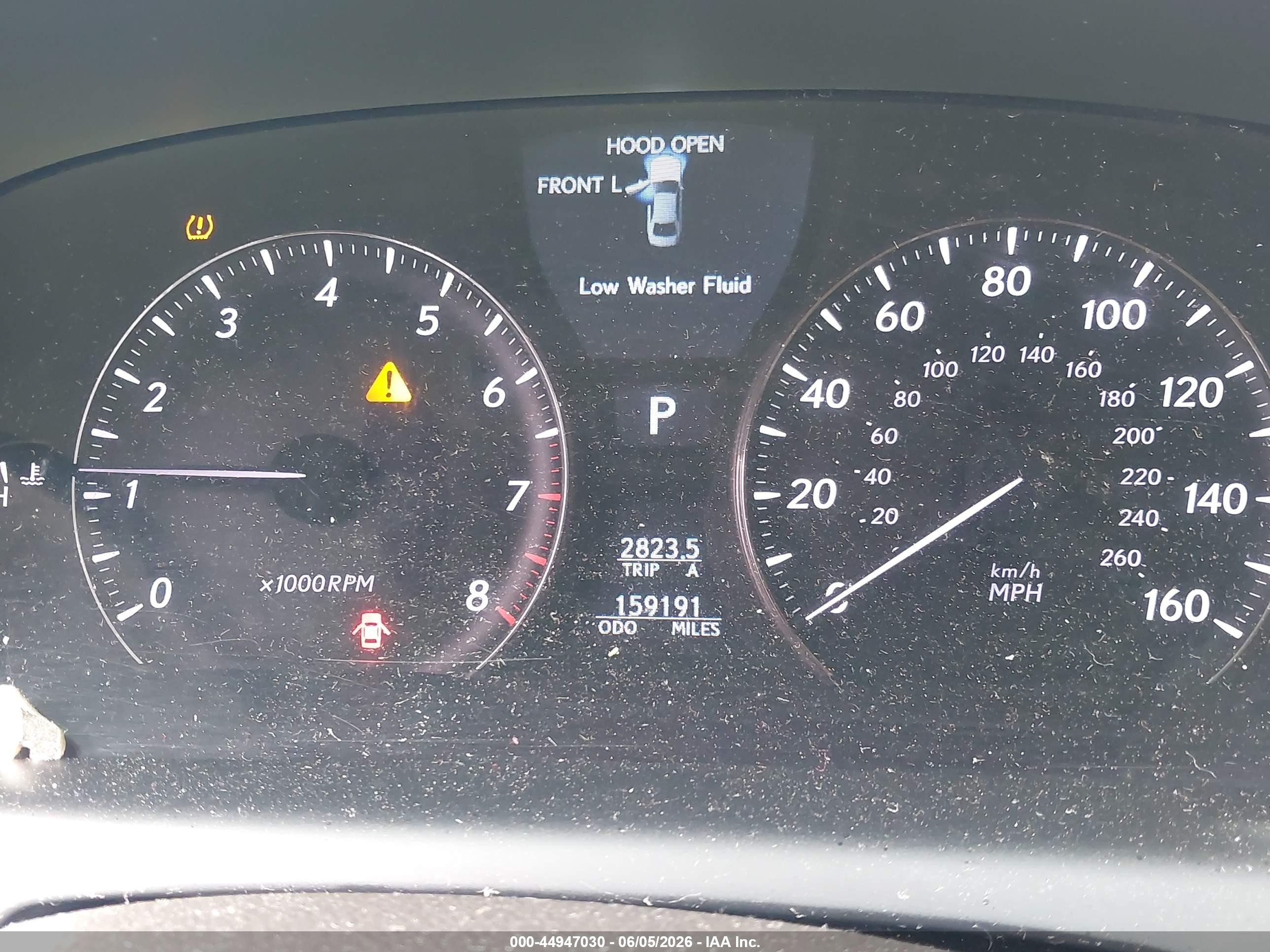 2008 Lexus Ls 460   Blue vin: JTHBL46F385075436