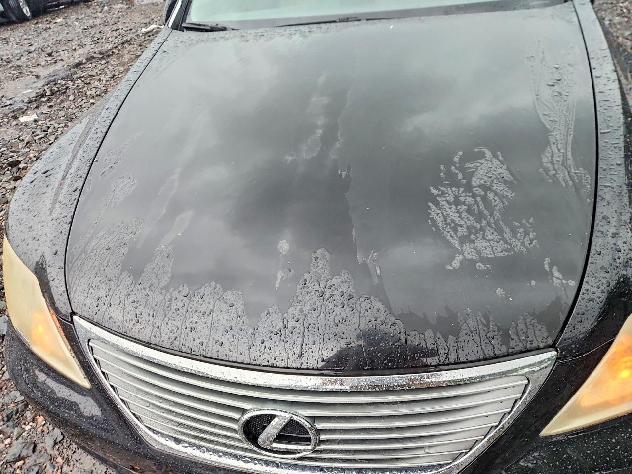 2008 Lexus Ls 460 Black vin: JTHBL46F385084007