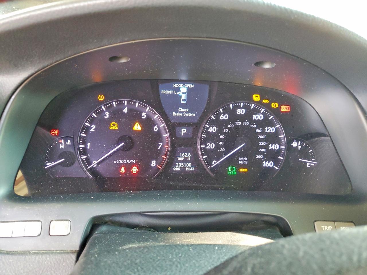 2009 Lexus Ls 460 Black vin: JTHBL46F395090410