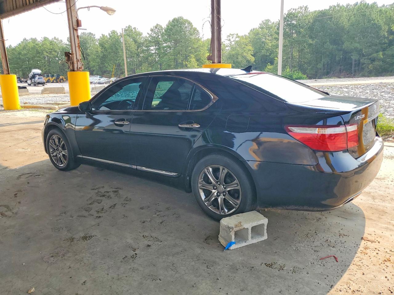 2009 Lexus Ls 460 Black vin: JTHBL46F395090410