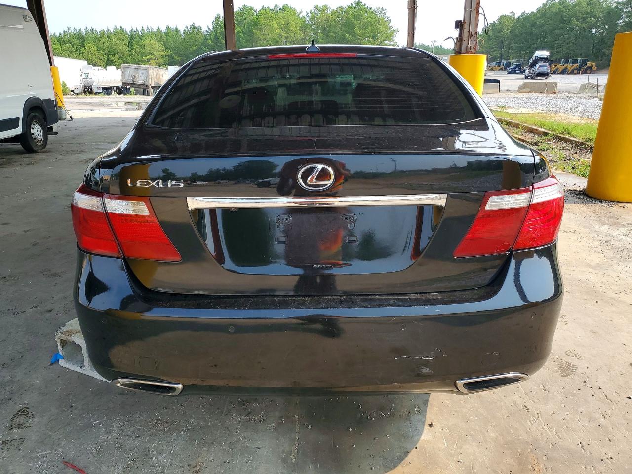 2009 Lexus Ls 460 Black vin: JTHBL46F395090410