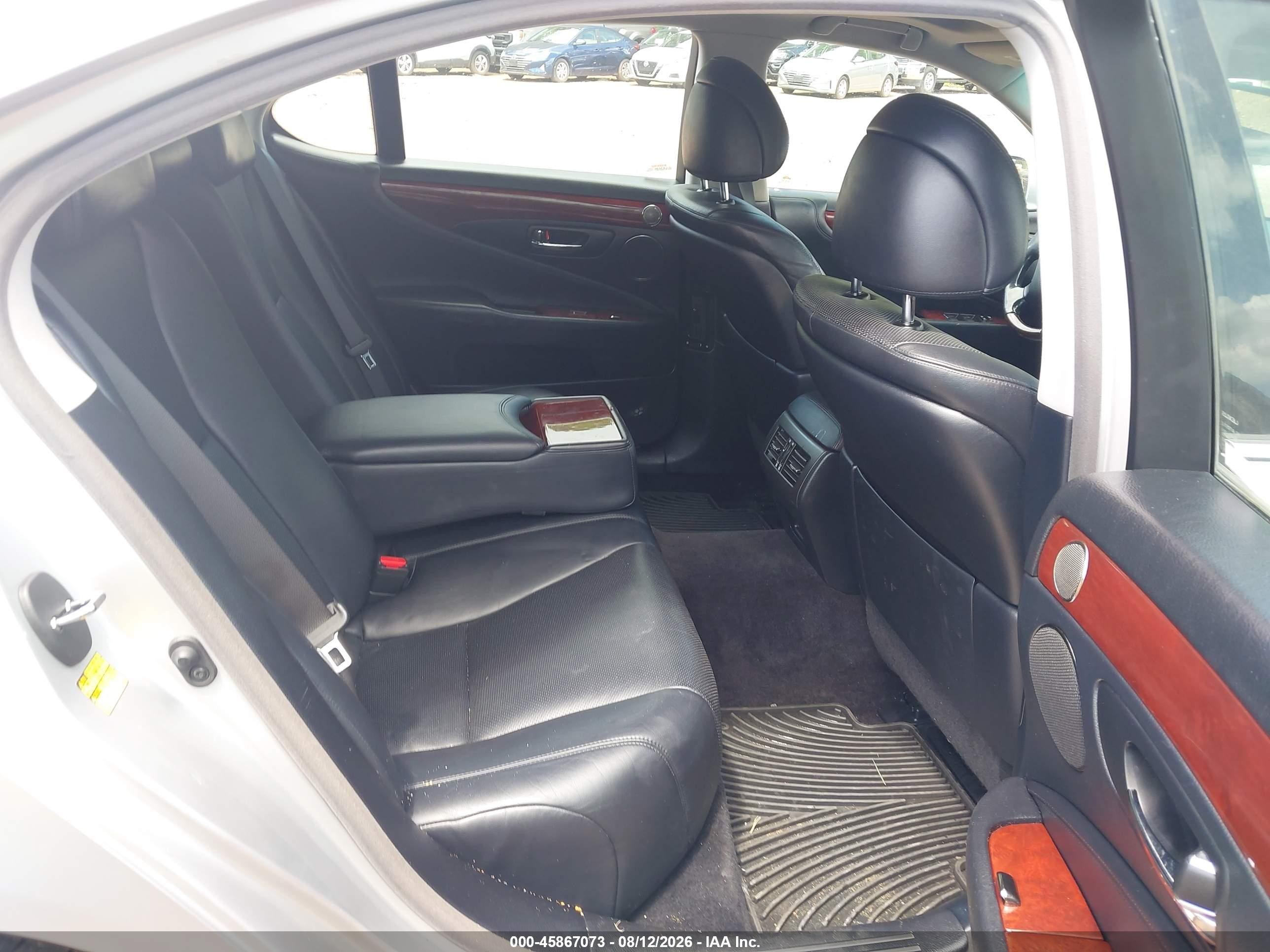 2007 Lexus Ls 460   Серый vin: JTHBL46F475030164