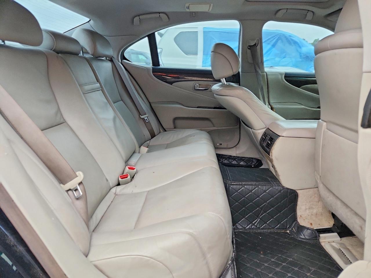 2007 Lexus Ls 460 Blue vin: JTHBL46F475030228