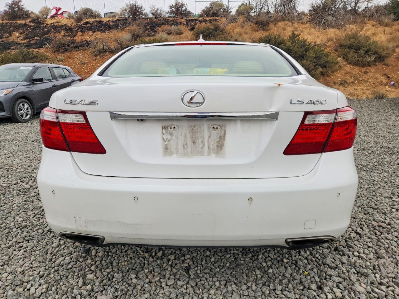 2008 Lexus Ls 460 White vin: JTHBL46F485056670
