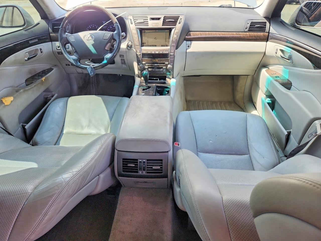 2008 Lexus Ls 460 Silver vin: JTHBL46F485056863