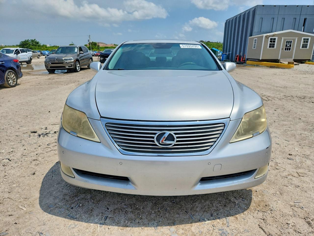 2008 Lexus Ls 460 Silver vin: JTHBL46F485056863