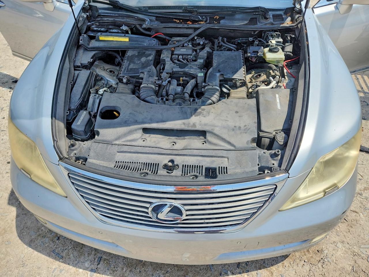 2008 Lexus Ls 460 Silver vin: JTHBL46F485056863