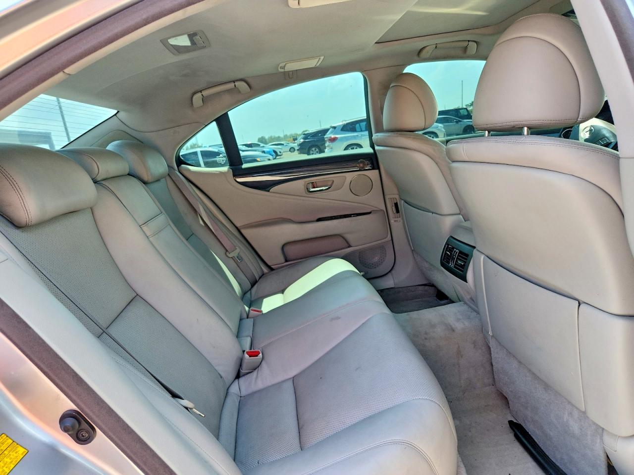 2008 Lexus Ls 460 Silver vin: JTHBL46F485056863