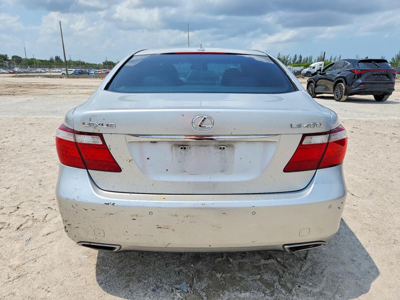 2008 Lexus Ls 460 Silver vin: JTHBL46F485056863