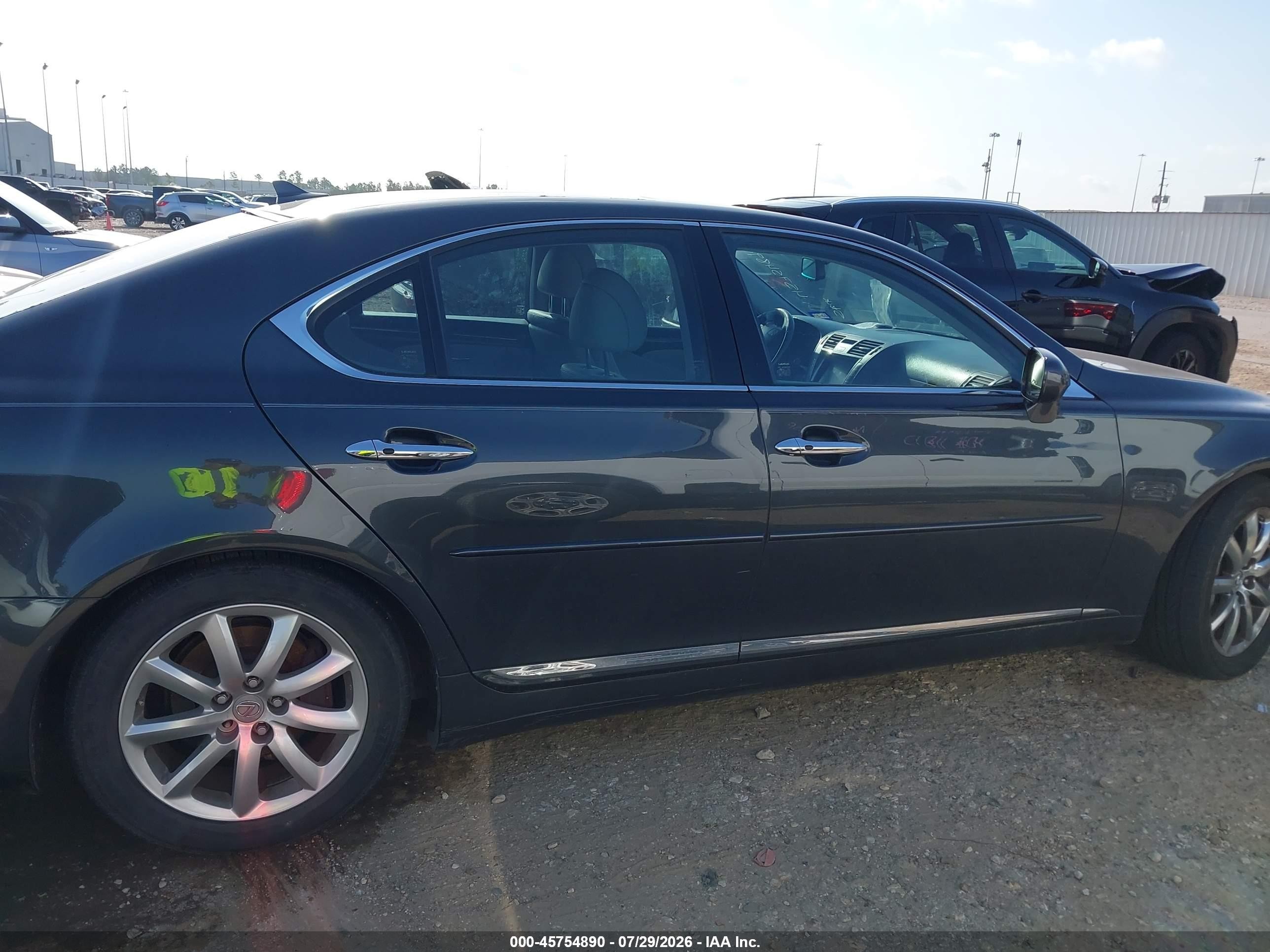 2008 Lexus Ls 460   Gray vin: JTHBL46F485063831