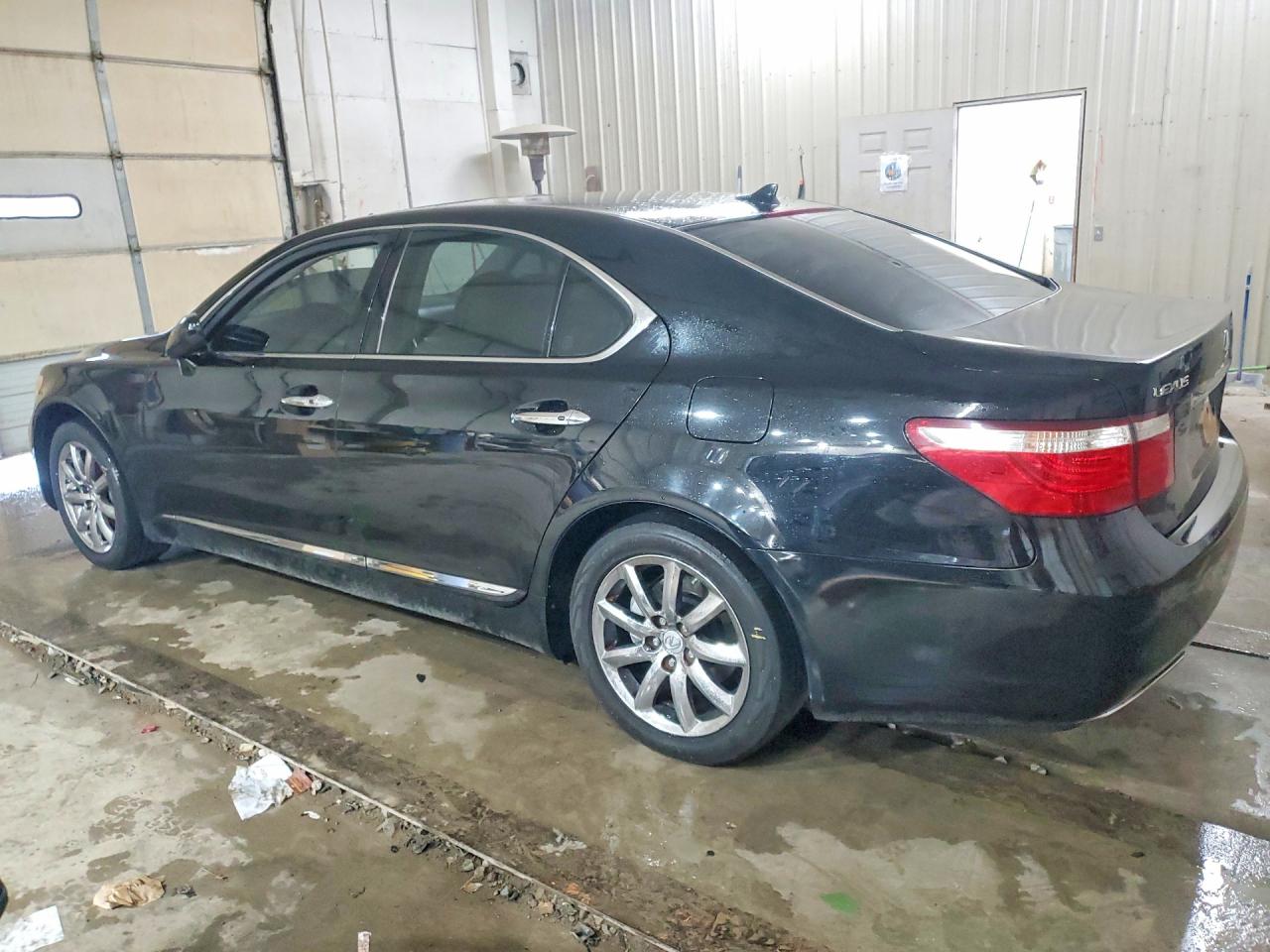 2008 Lexus Ls 460 Черный vin: JTHBL46F485078720