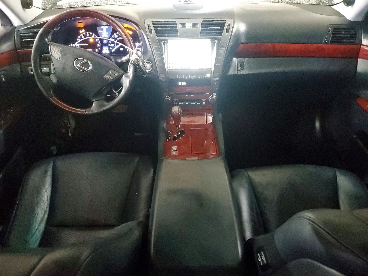 2008 Lexus Ls 460 Черный vin: JTHBL46F485078720
