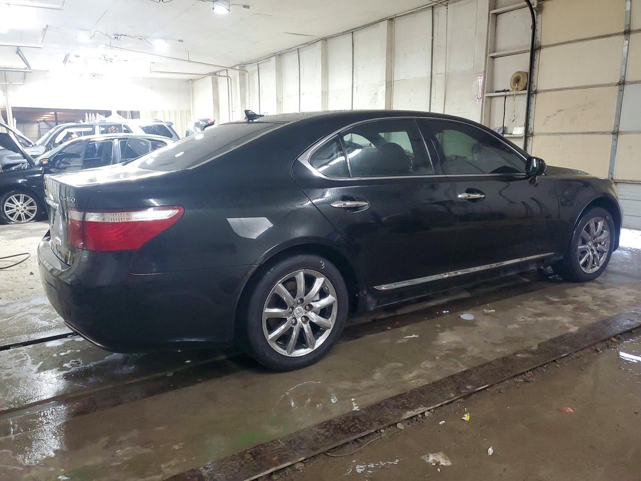 2008 Lexus Ls 460 Черный vin: JTHBL46F485078720