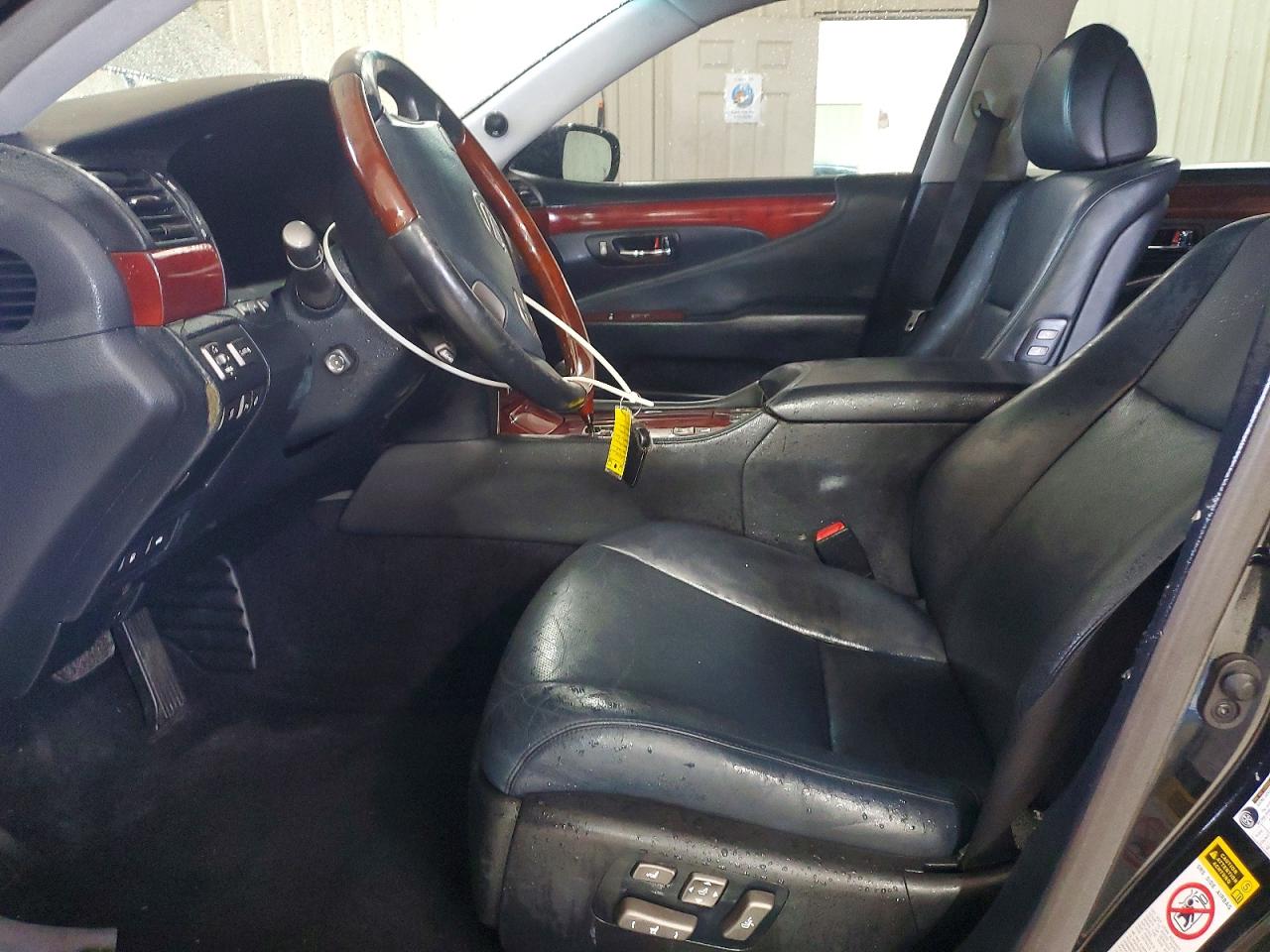 2008 Lexus Ls 460 Черный vin: JTHBL46F485078720