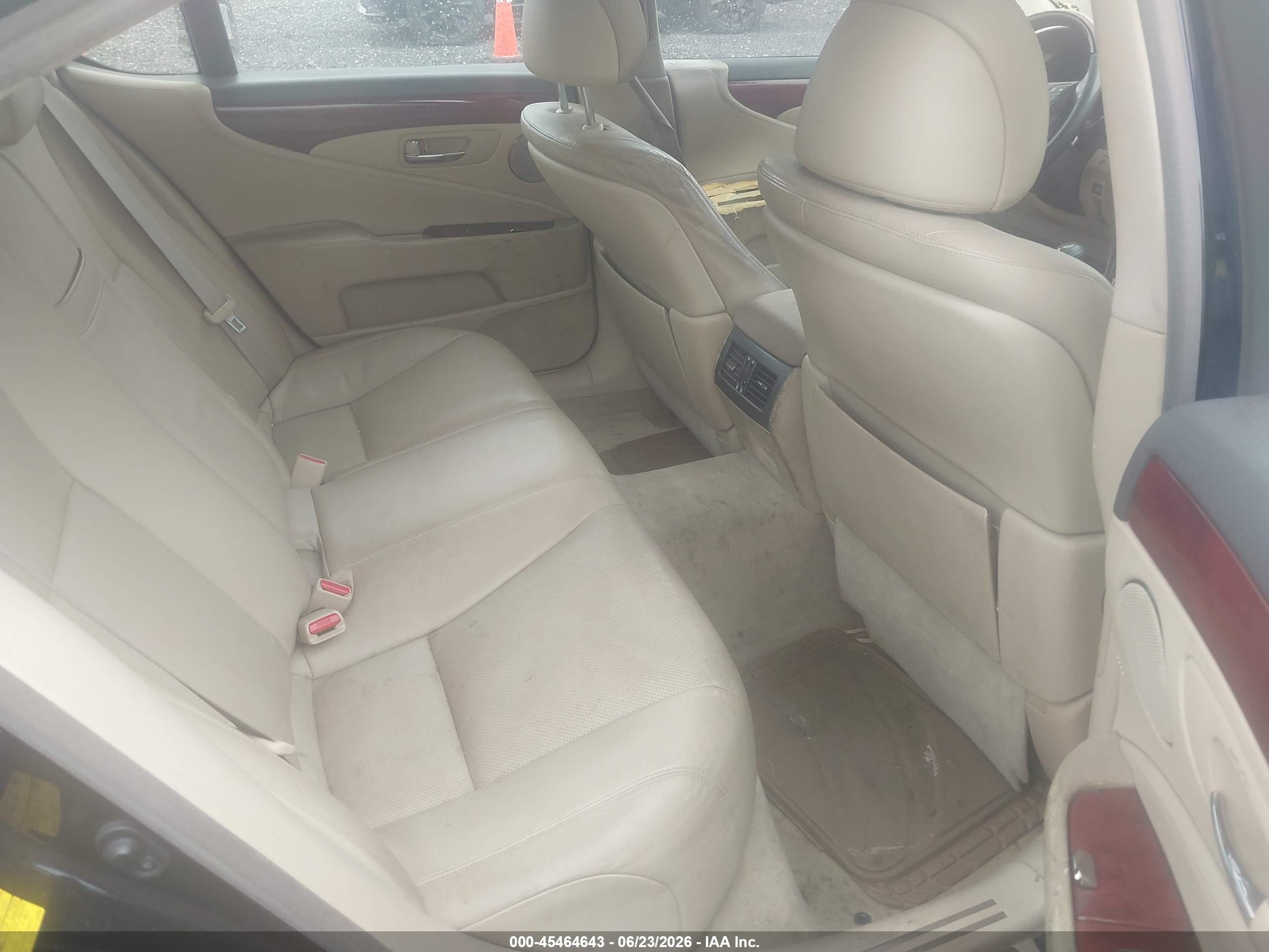 2008 Lexus Ls 460   Dark Blue vin: JTHBL46F485079088