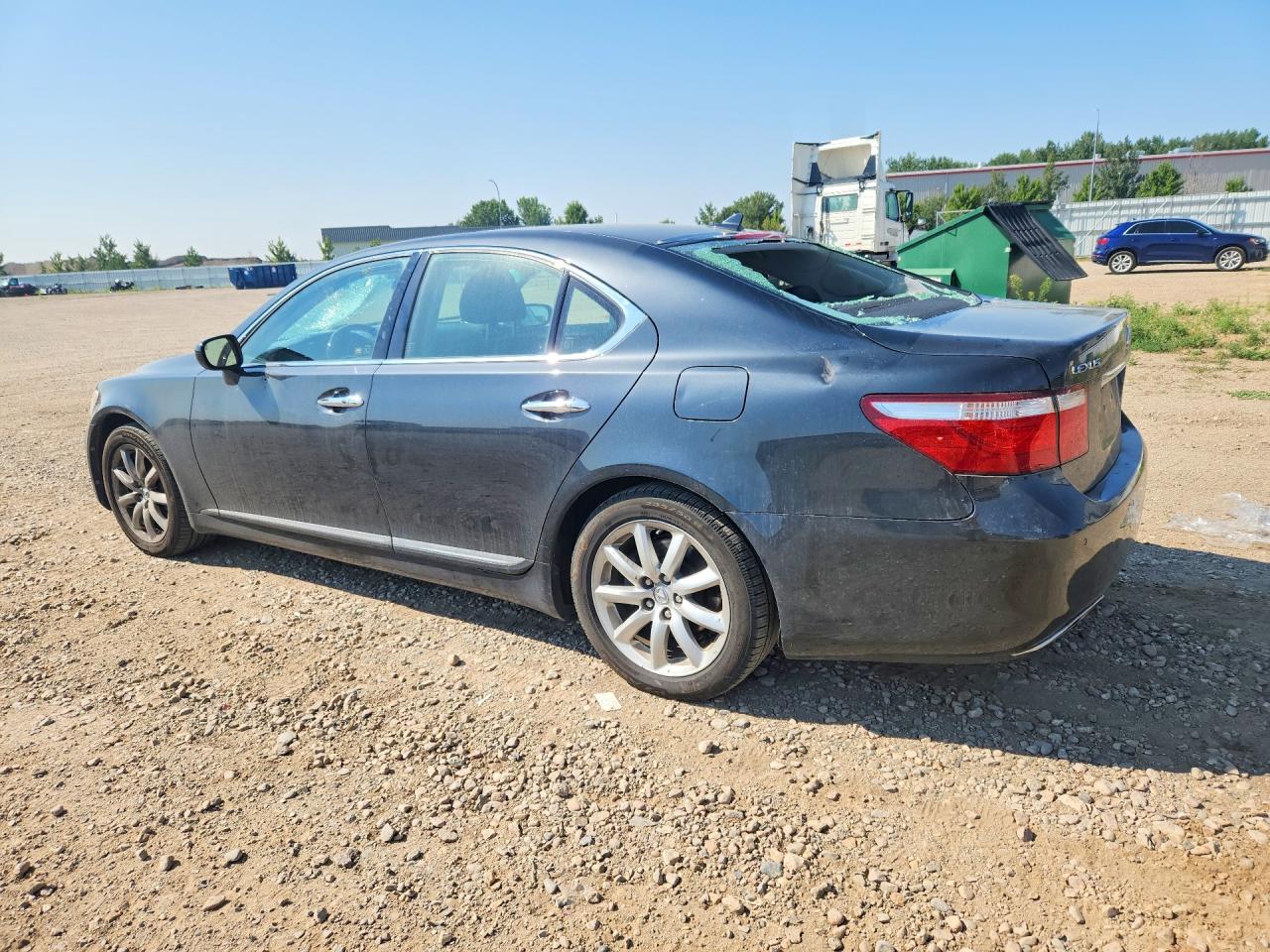 2008 Lexus Ls 460 Black vin: JTHBL46F485084047