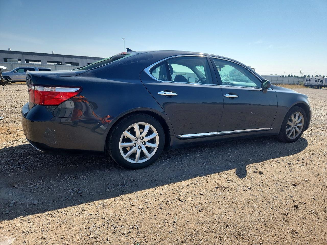 2008 Lexus Ls 460 Black vin: JTHBL46F485084047