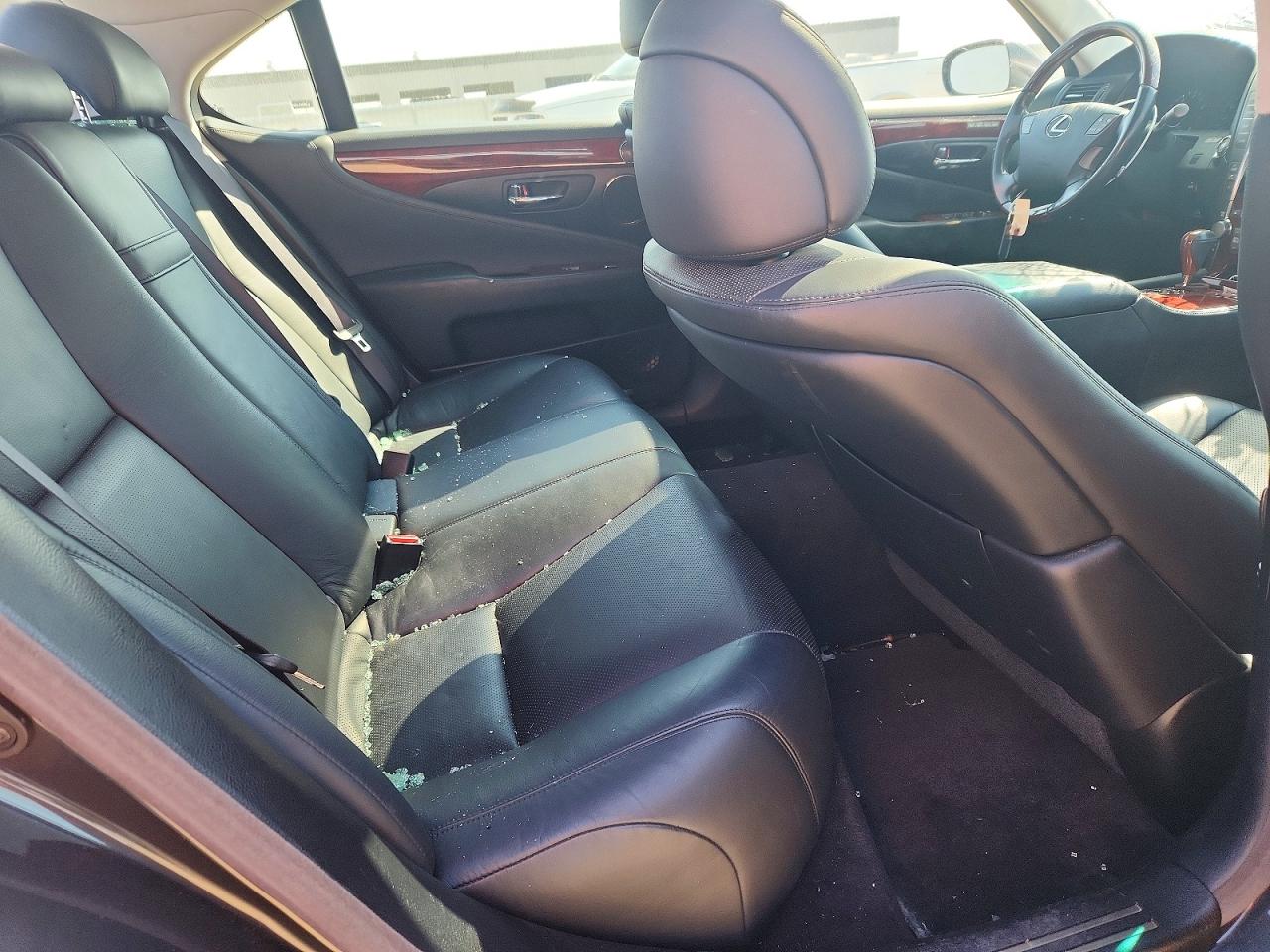 2008 Lexus Ls 460 Black vin: JTHBL46F485084047