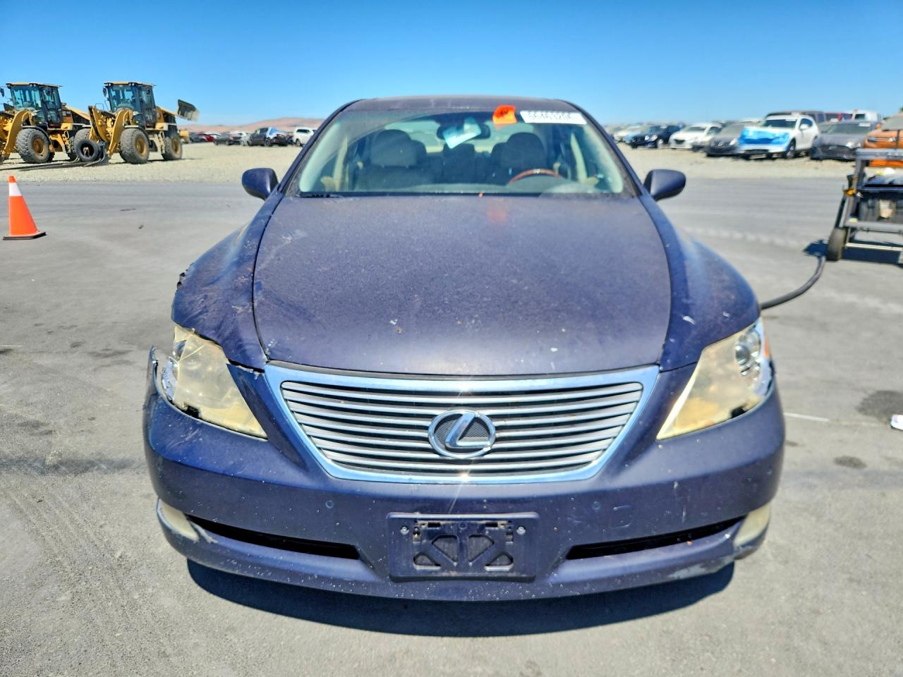 2007 Lexus Ls 460 Blue vin: JTHBL46F575003278