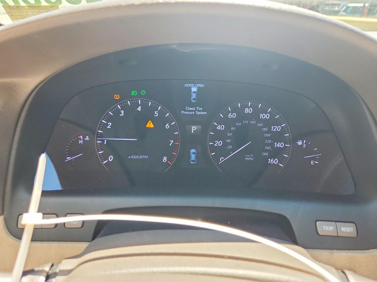 2007 Lexus Ls 460 White vin: JTHBL46F575039312