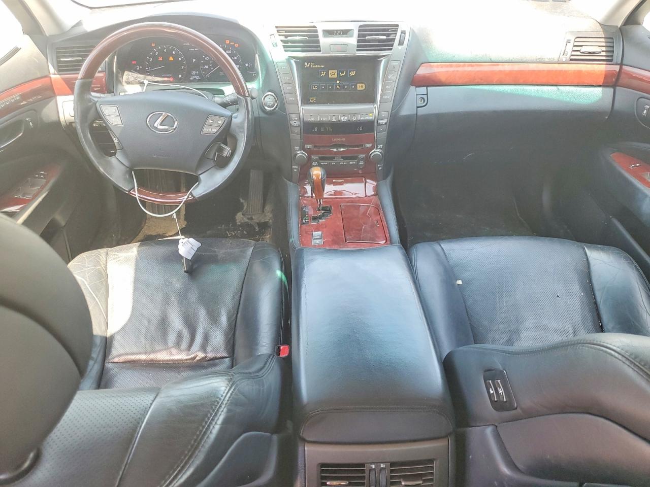 2007 Lexus Ls 460 Silver vin: JTHBL46F575040394