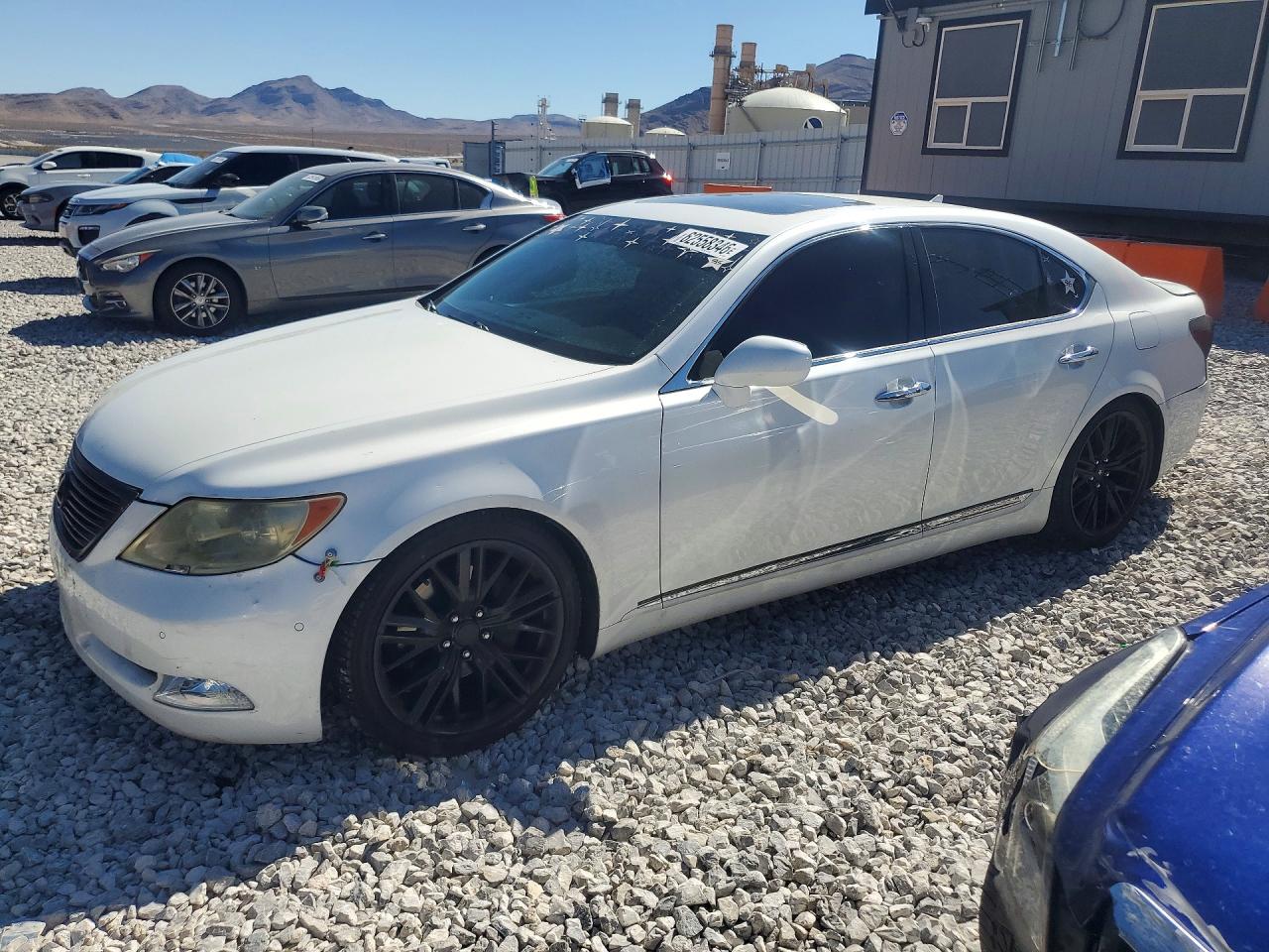 2007 Lexus Ls 460 Белый vin: JTHBL46F575048155