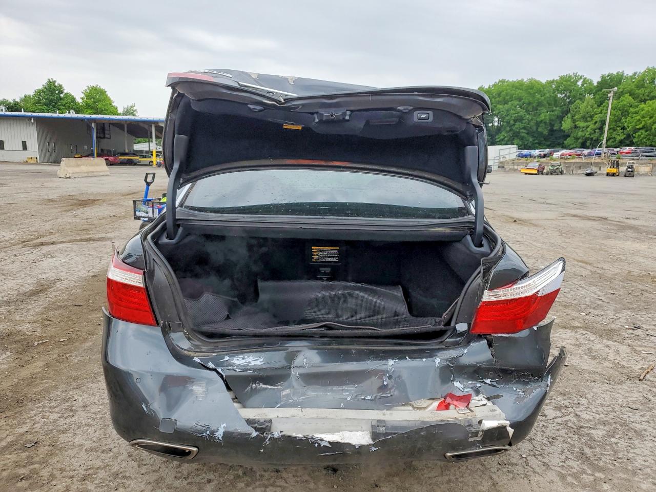 2008 Lexus Ls 460 Gray vin: JTHBL46F585062350