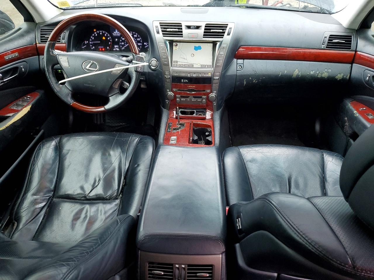 2008 Lexus Ls 460 Gray vin: JTHBL46F585062350