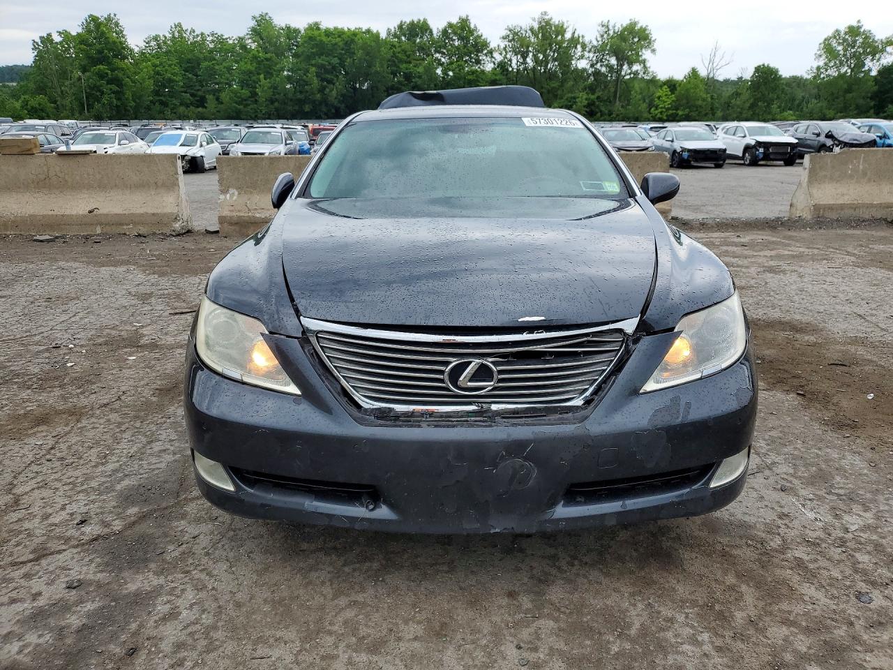 2008 Lexus Ls 460 Gray vin: JTHBL46F585062350