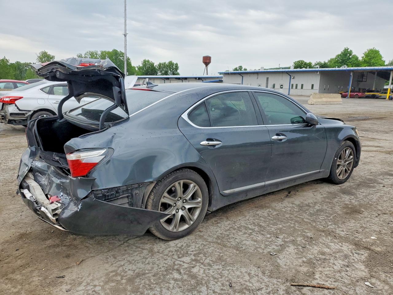 2008 Lexus Ls 460 Gray vin: JTHBL46F585062350