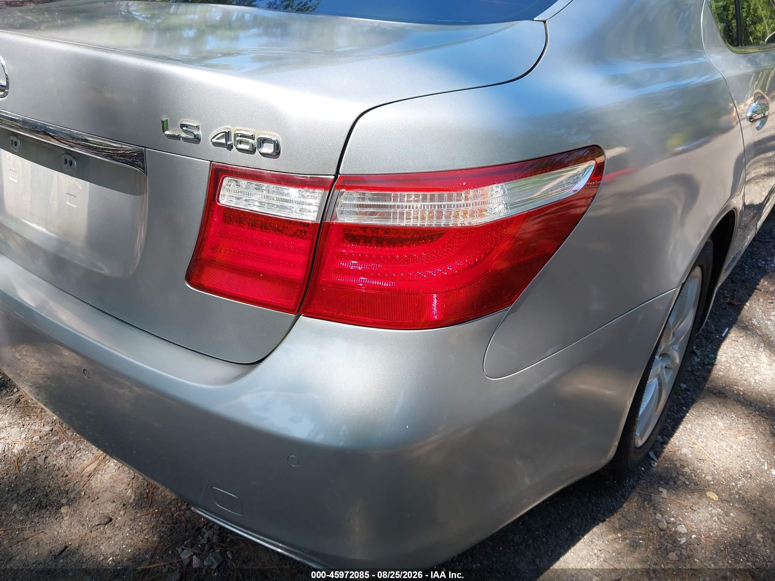 2008 Lexus Ls 460   Серебряный vin: JTHBL46F585069136