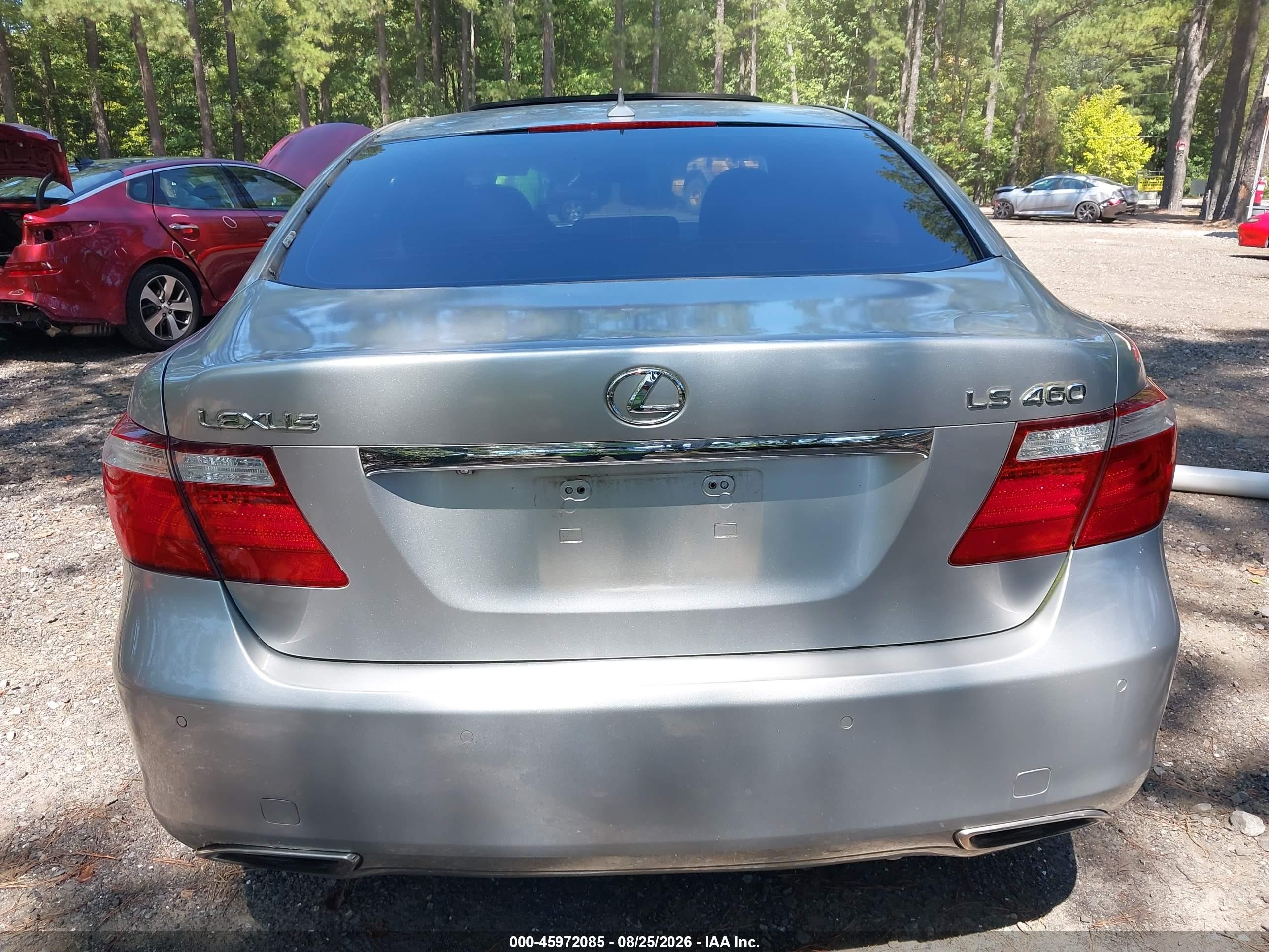 2008 Lexus Ls 460   Серебряный vin: JTHBL46F585069136
