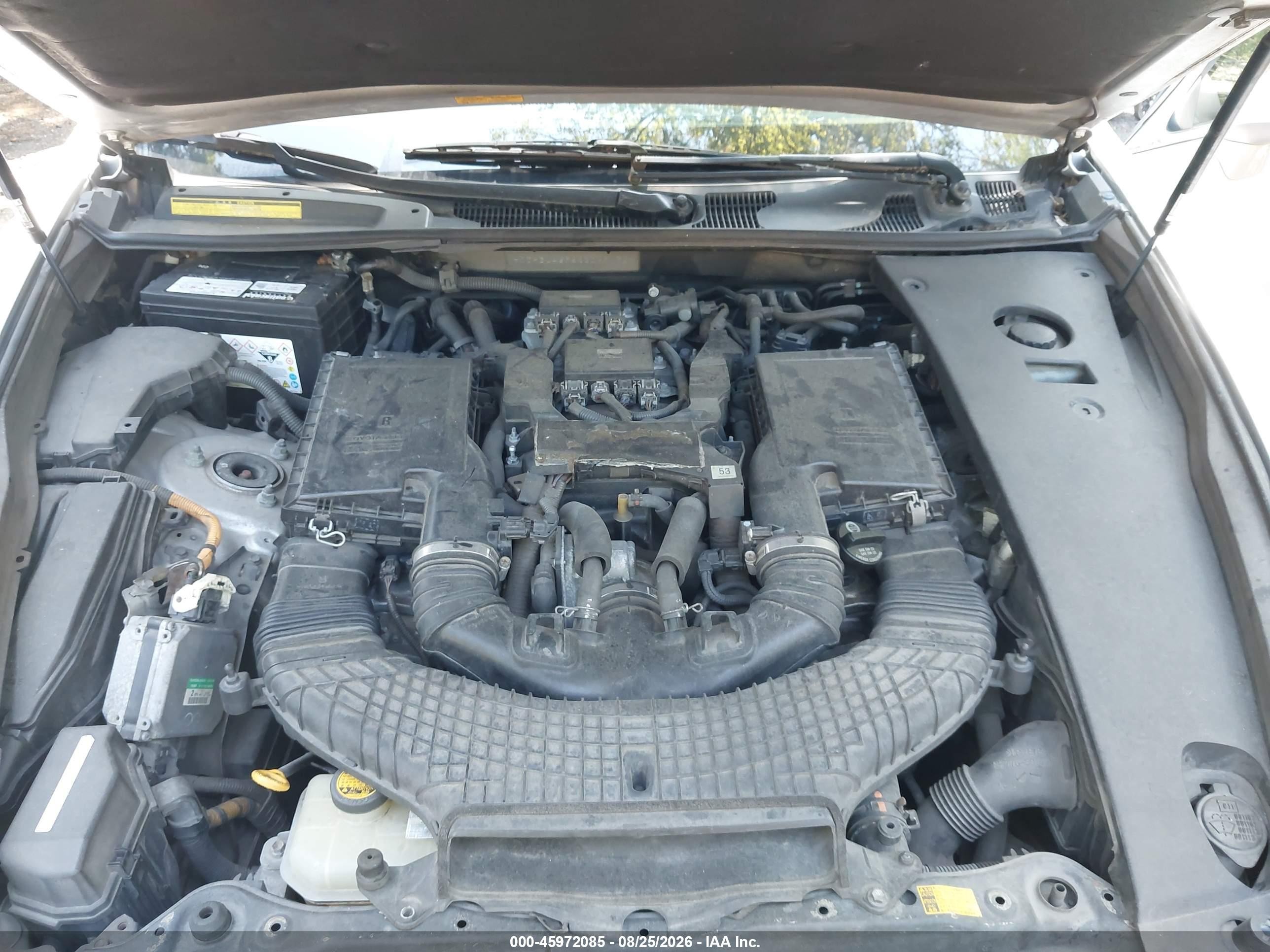 2008 Lexus Ls 460   Серебряный vin: JTHBL46F585069136