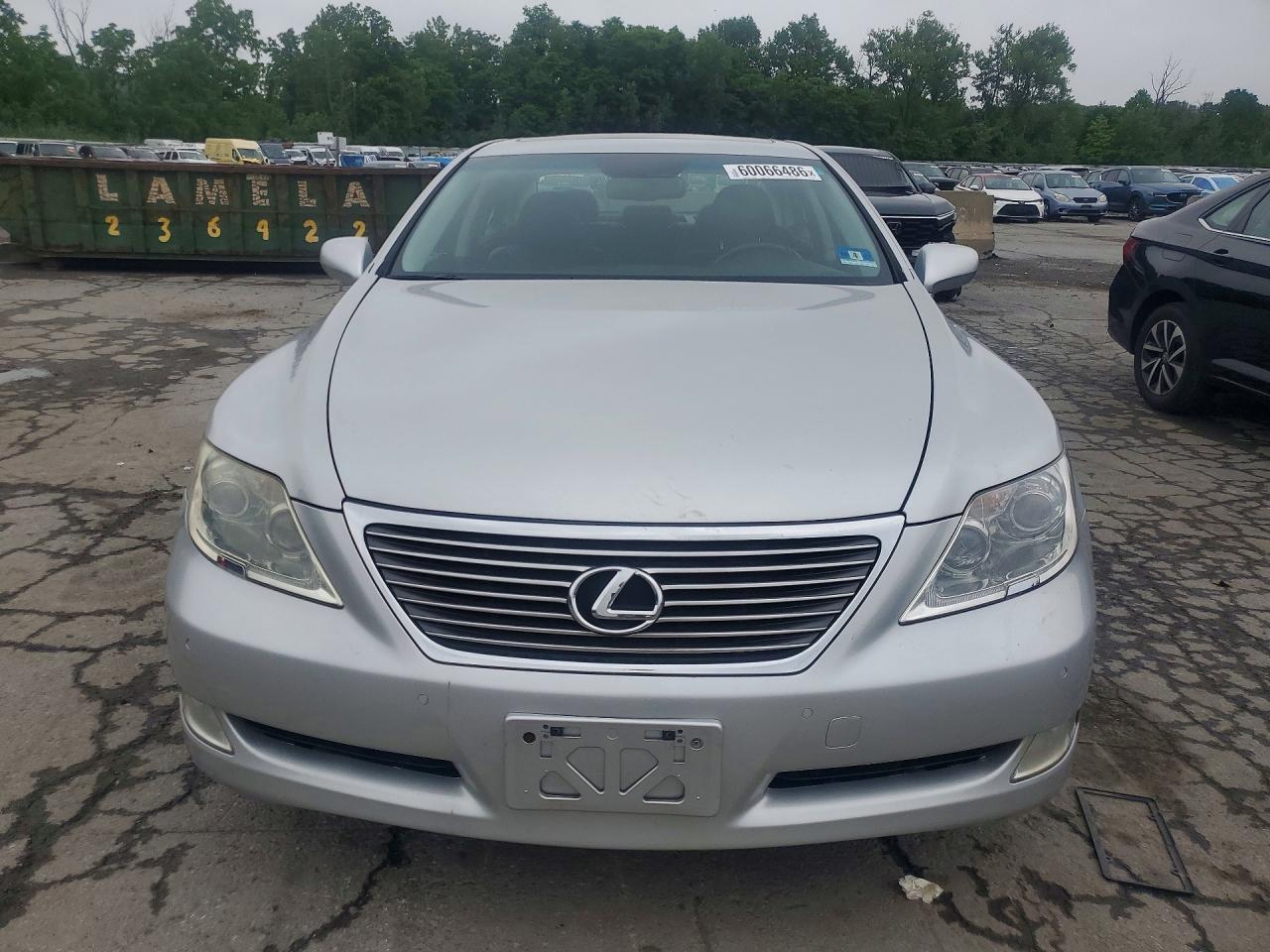 2008 Lexus Ls 460 Gray vin: JTHBL46F585072215