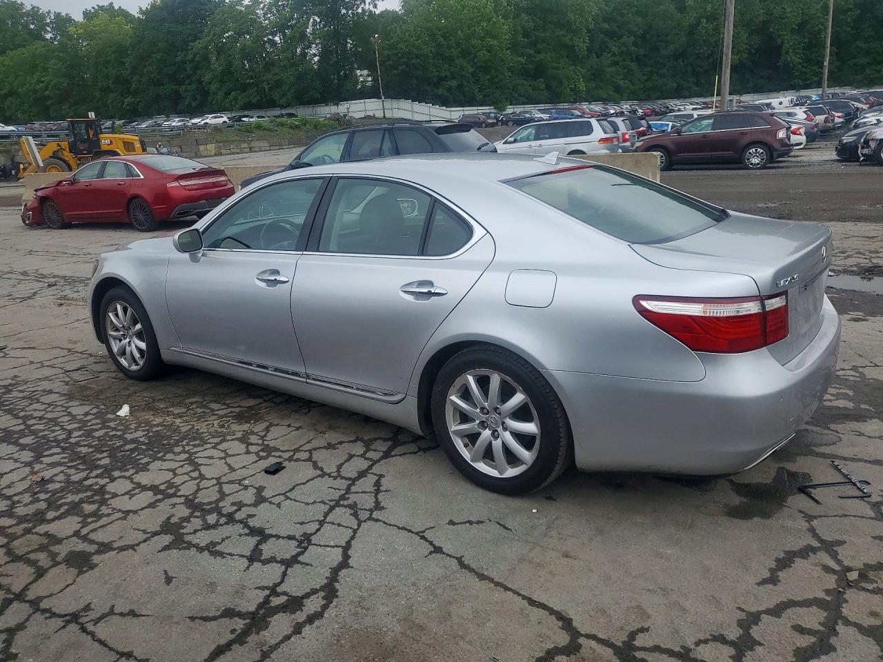 2008 Lexus Ls 460 Gray vin: JTHBL46F585072215