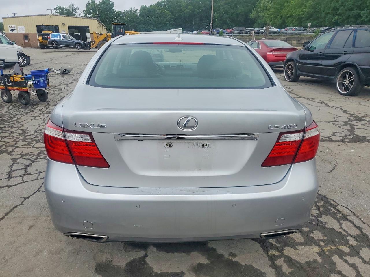 2008 Lexus Ls 460 Gray vin: JTHBL46F585072215