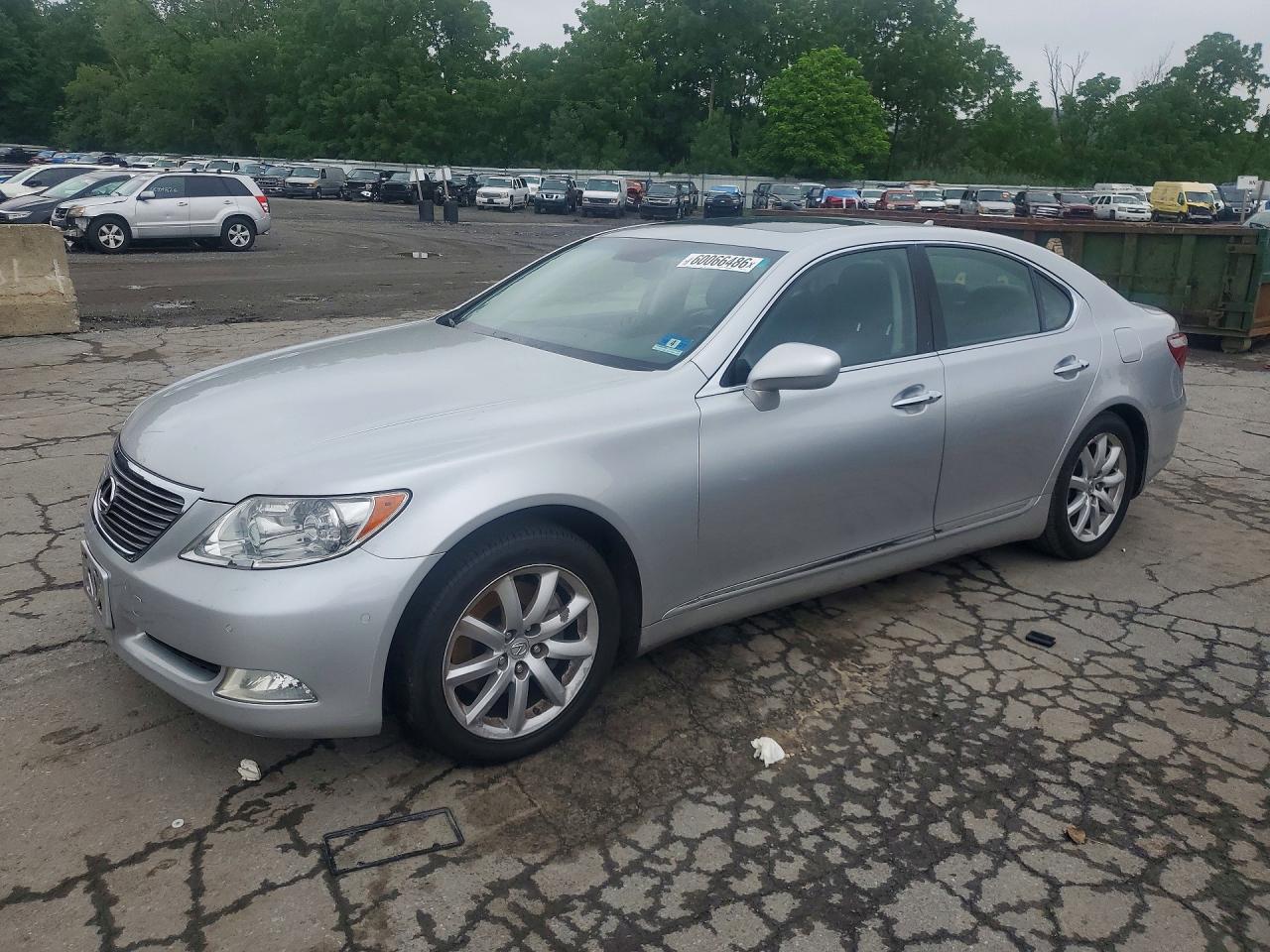 2008 Lexus Ls 460 Серый vin: JTHBL46F585072215