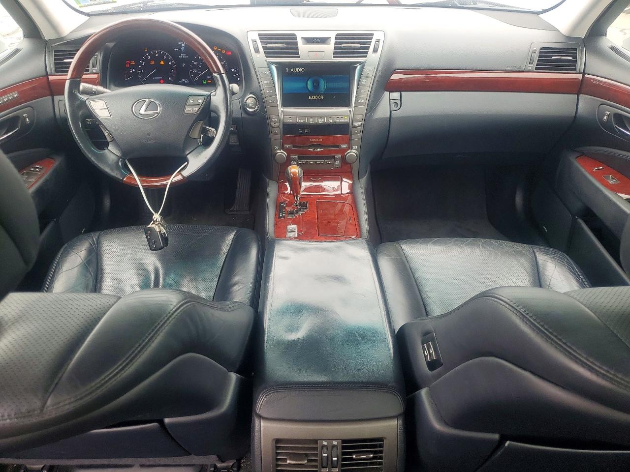 2008 Lexus Ls 460 Gray vin: JTHBL46F585072215