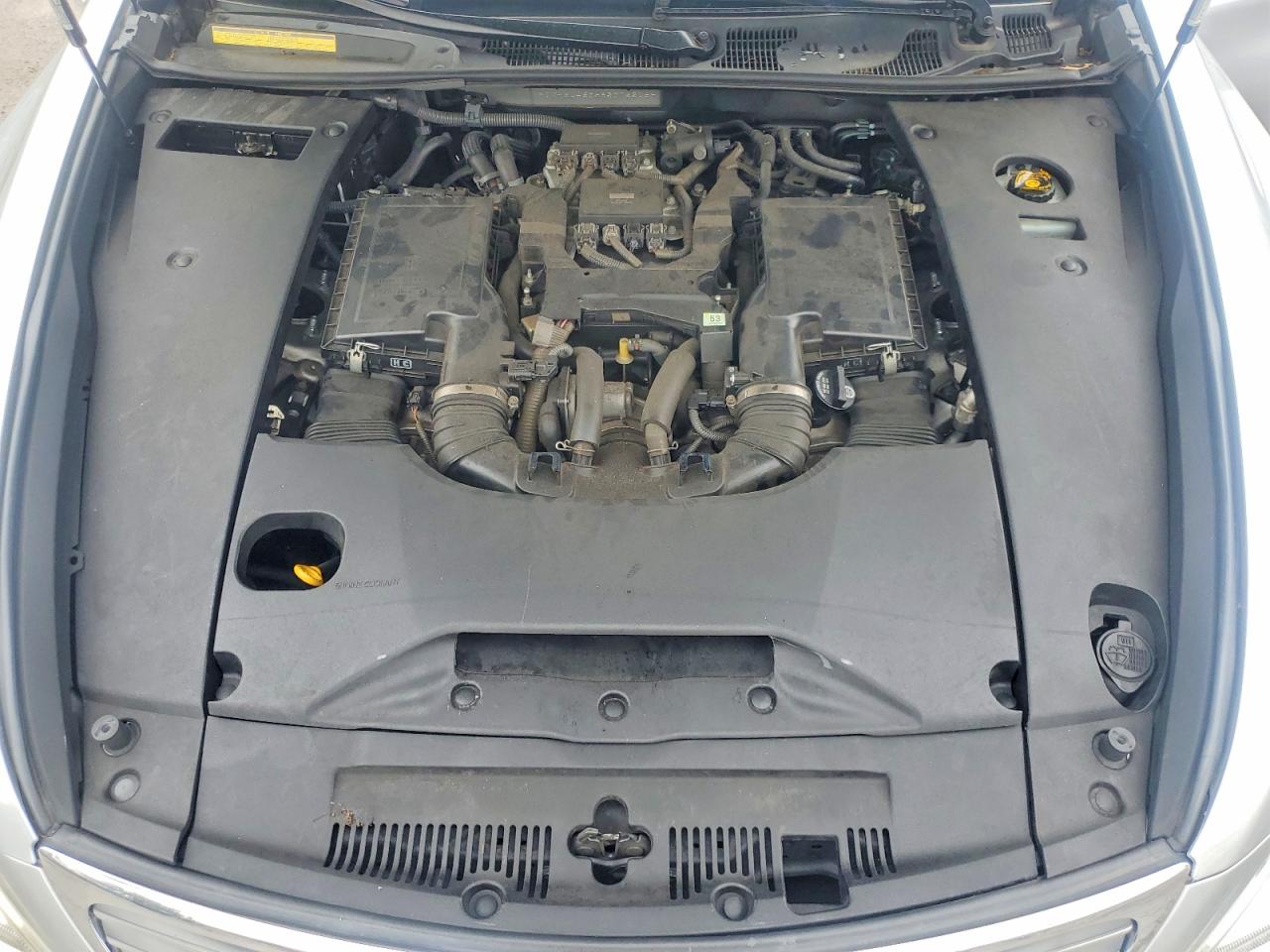 2008 Lexus Ls 460 Gray vin: JTHBL46F585072215