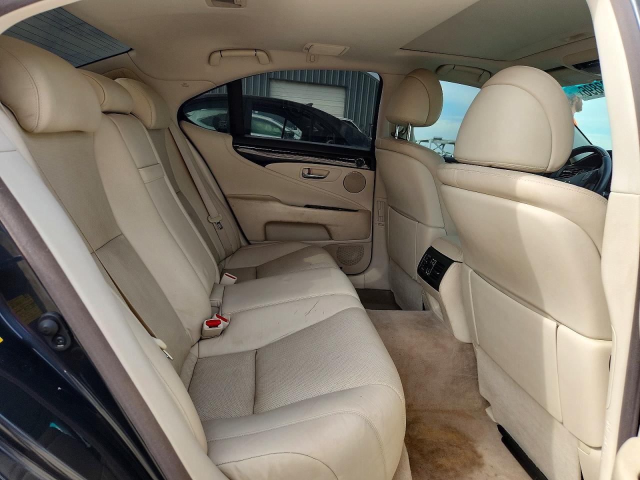 2008 Lexus Ls 460 Charcoal vin: JTHBL46F585076104