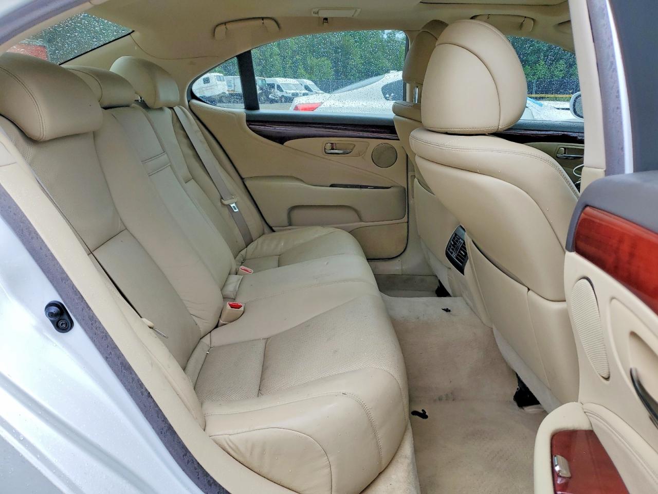 2007 Lexus Ls 460 Белый vin: JTHBL46F675015231