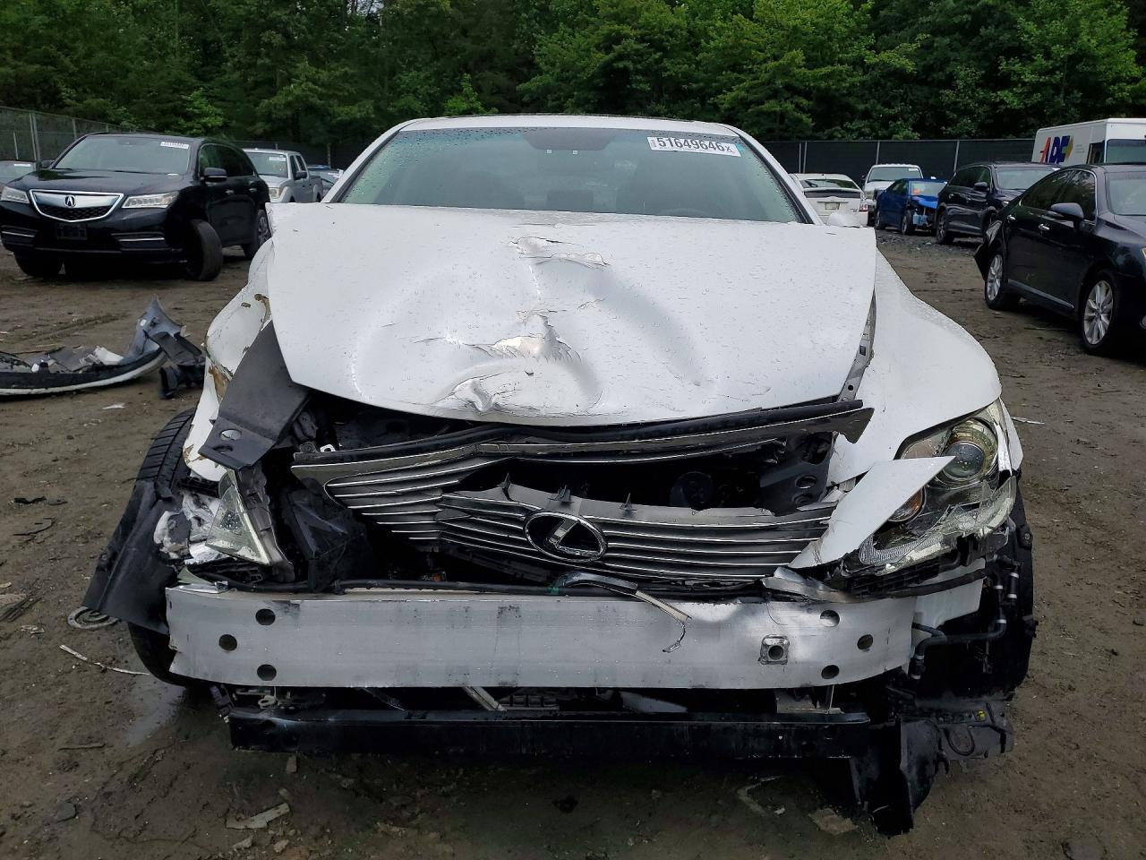 2007 Lexus Ls 460 Белый vin: JTHBL46F675015231