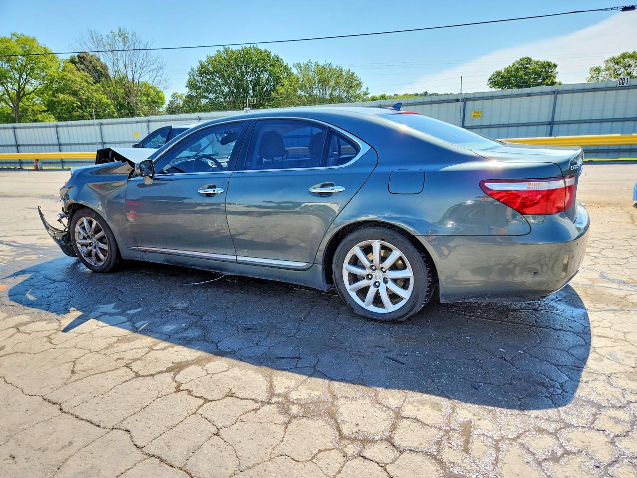 2007 Lexus Ls 460 Green vin: JTHBL46F675047967