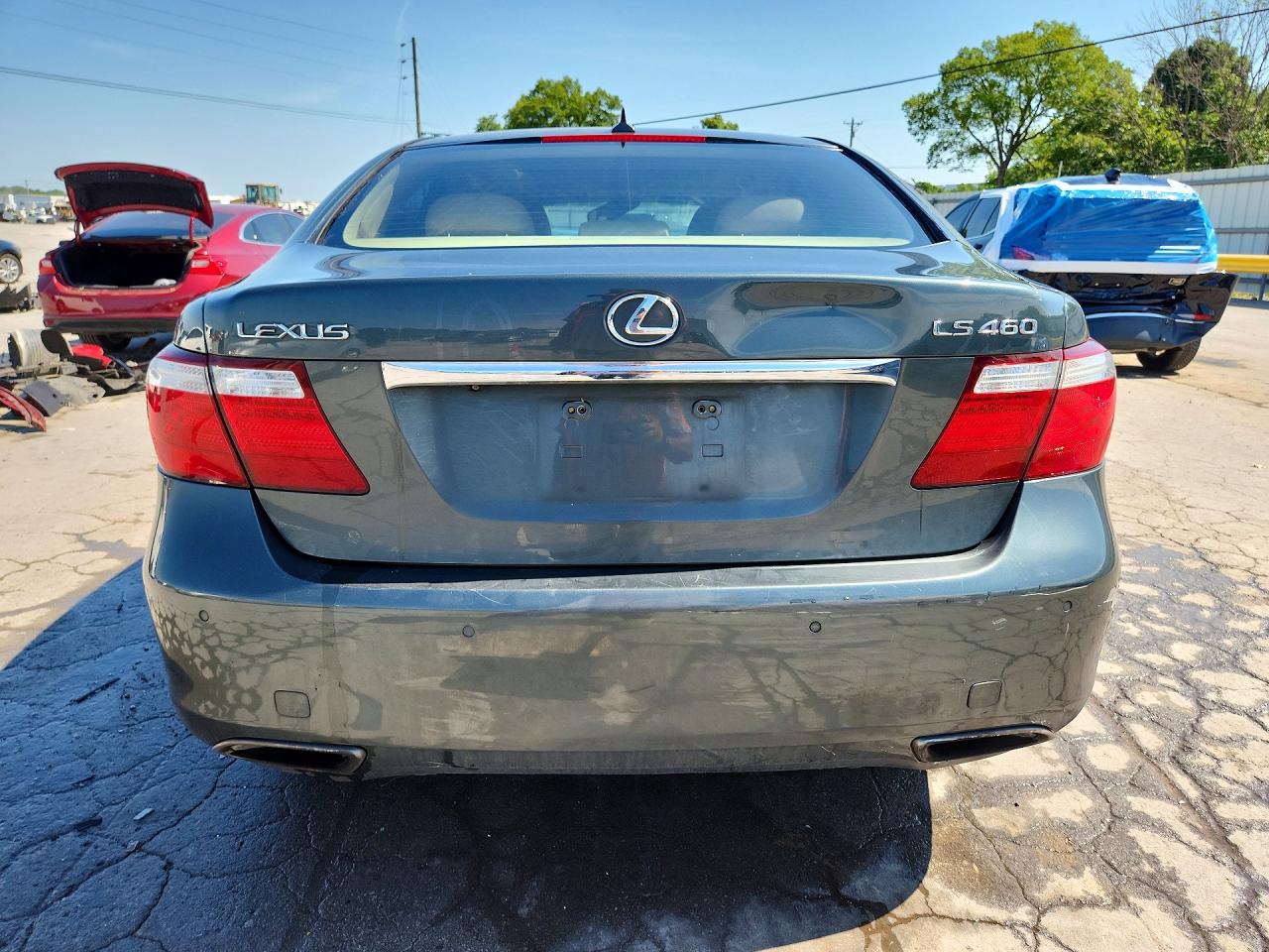 2007 Lexus Ls 460 Green vin: JTHBL46F675047967