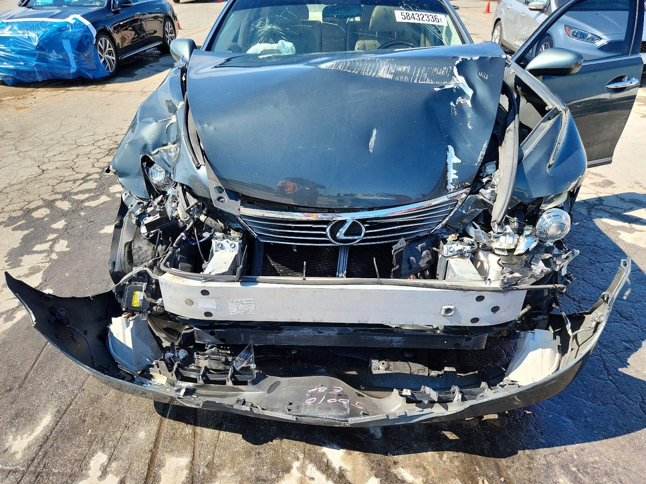 2007 Lexus Ls 460 Green vin: JTHBL46F675047967
