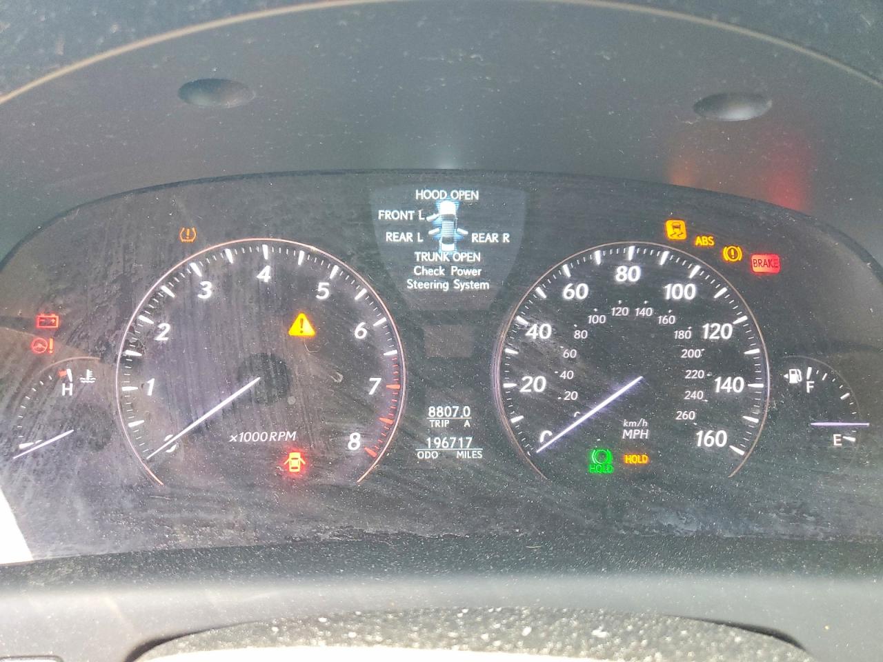 2007 Lexus Ls 460 Black vin: JTHBL46F675051579