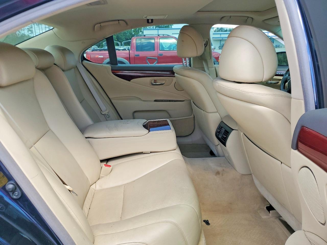 2007 Lexus Ls 460 Blue vin: JTHBL46F675051758