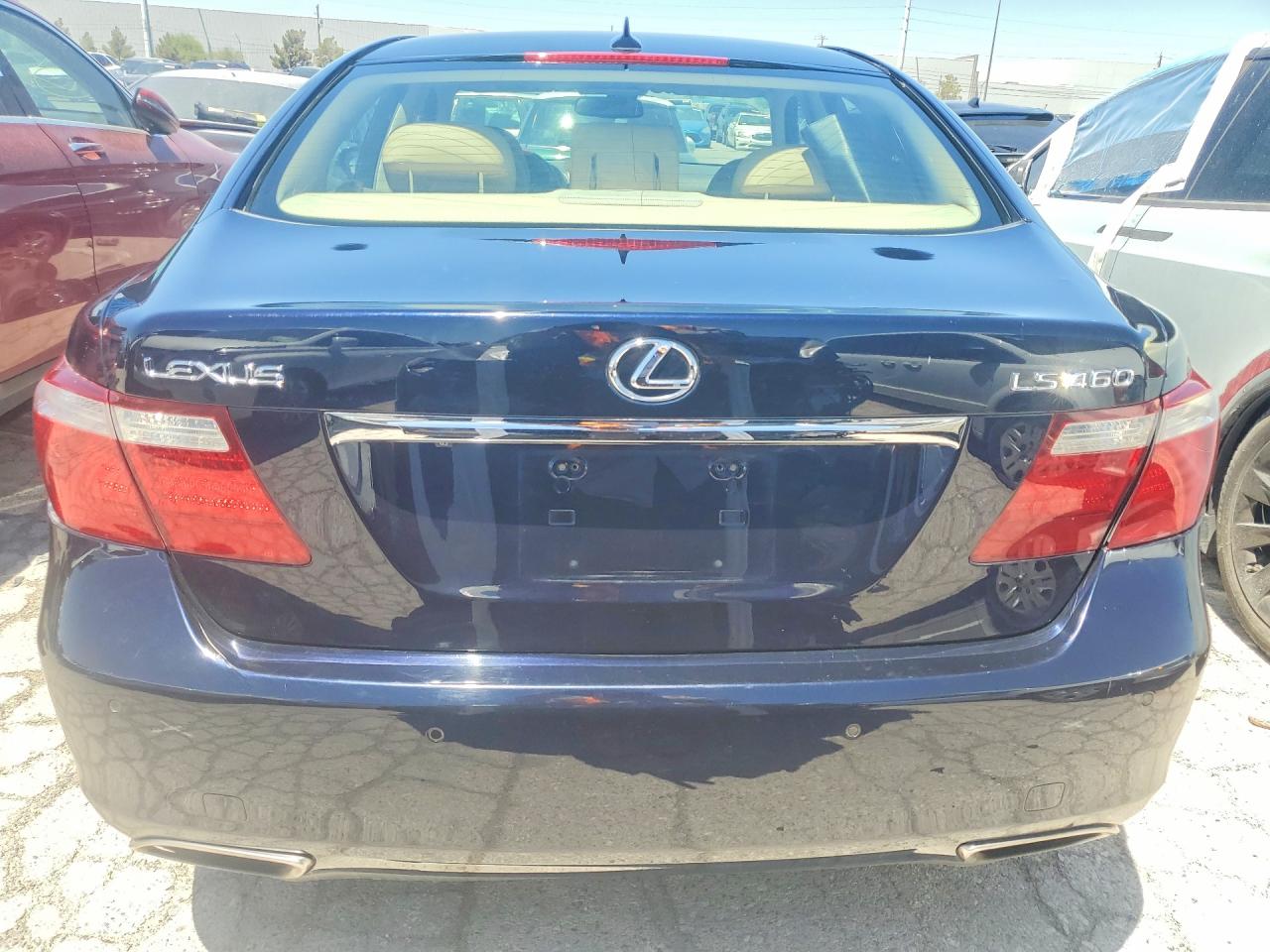 2008 Lexus Ls 460 Base Black vin: JTHBL46F685056427