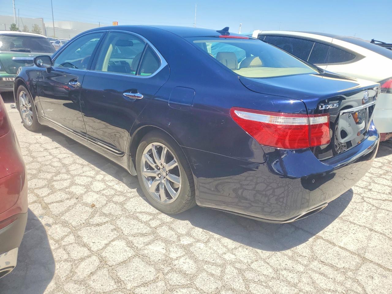 2008 Lexus Ls 460 Base Black vin: JTHBL46F685056427